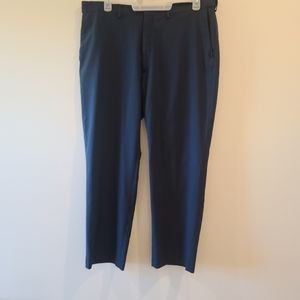Dark Navy Mens Haggar Premium Comfort Dress Pant 40W x 31L